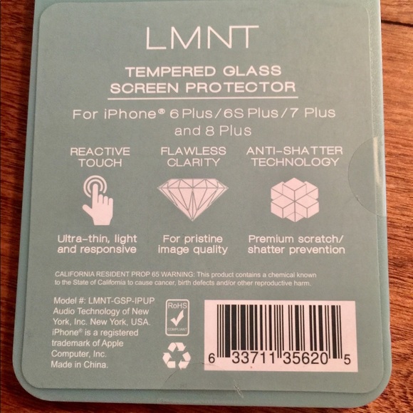 LMNT Screen protector for iPhone 6 Plus, 6S Plus, 7 Plus, 8 Plus. - Picture 4 of 4
